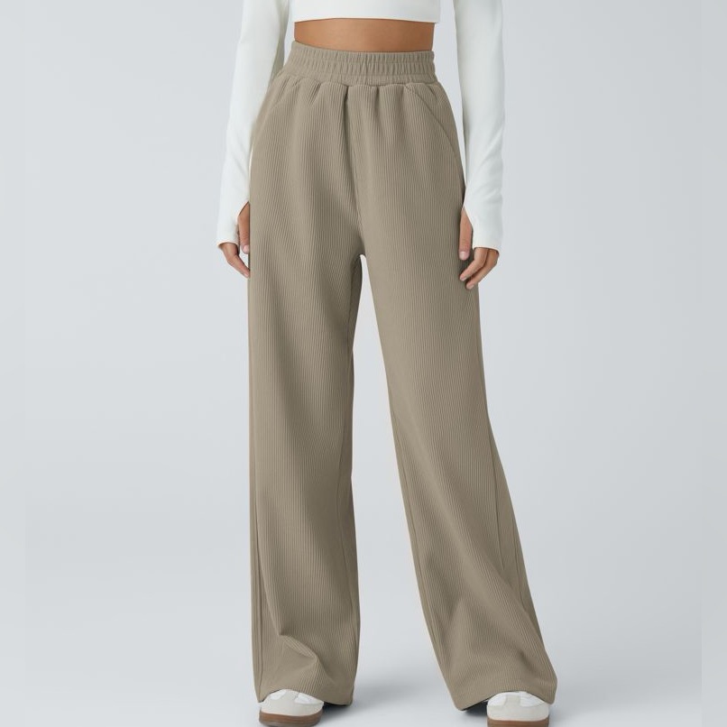 Halara High Waisted Straight Leg Baggy Pants